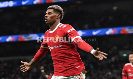 Penyerang Manchester United (MU) Marcus Rashford punya rekor bagus tiap berhadapan dengan Leicester City.