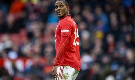 Penyerang Manchester United, Odion Ighalo.