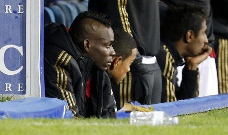 Penyerang Mario Balotelli 