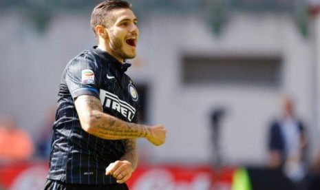 Penyerang Mauro Icardi.