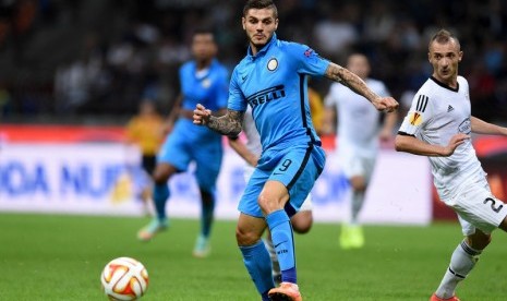 Penyerang Mauro Icardi.