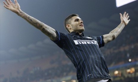 Penyerang Mauro Icardi.