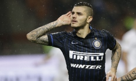 Penyerang Mauro Icardi.