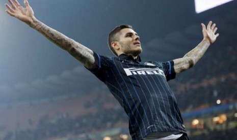 Penyerang Mauro Icardi.