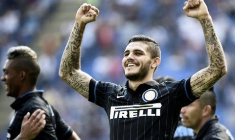 Penyerang Mauro Icardi.