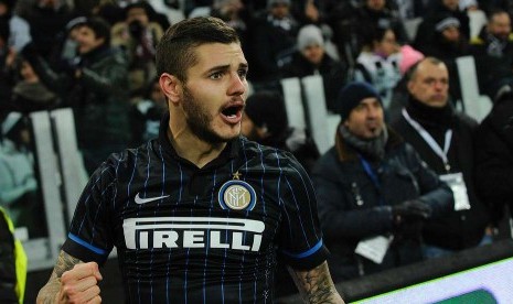 Penyerang Mauro Icardi.