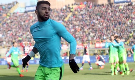 Penyerang muda Inter Milan Gabriel 'Gabigol' Barbosa.