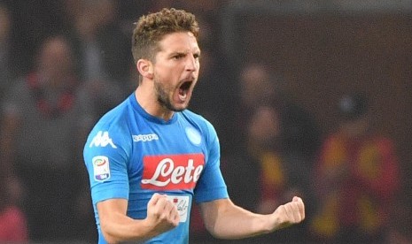 Penyerang Napoli, Dries Mertens.