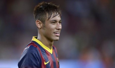 Penyerang Neymar.