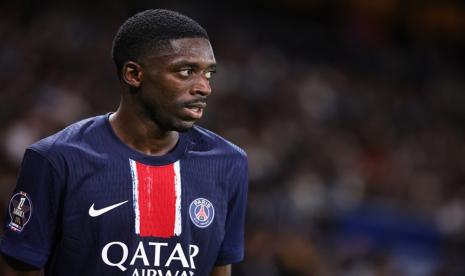 Penyerang Paris Saint-Germain (PSG) Ousmane Dembele