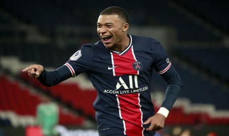 Penyerang PSG, Kylian Mbappe.