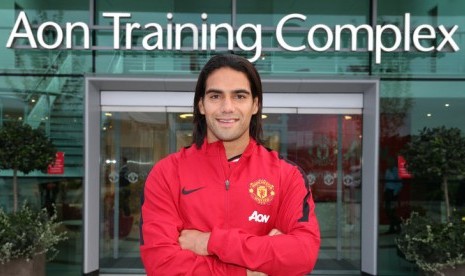 Penyerang Radamel Falcao