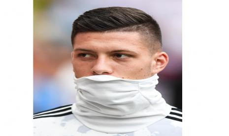 Penyerang Real Madrid Luka Jovic.