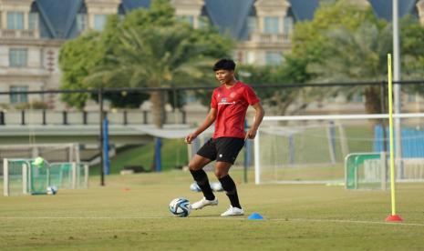 Penyerang timnas Indonesia U-20 Arkhan Kaka.