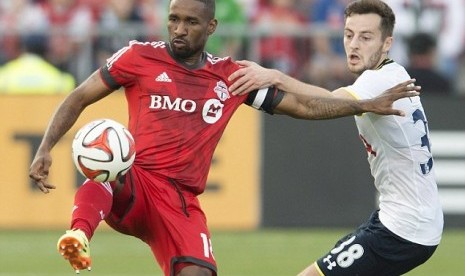 Penyerang Toronto FC Jermain Defoe.