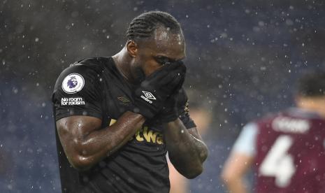 Penyerang West Ham United Michail Antonio.