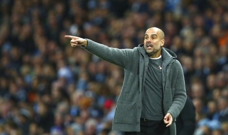 Pelatih Manchester City Pep Guardiola