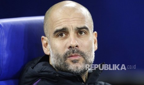 Pelatih Manchester City Pep Guardiola