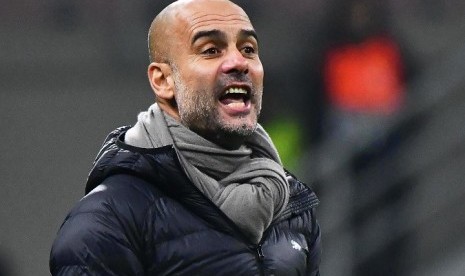 Pelatih Manchester City Pep Guardiola