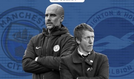 PEP GUARDIOLA (CITY) VS GRAHAM POTTER (BRIGHTON)