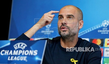 Pep Guardiola pelatih Man City 