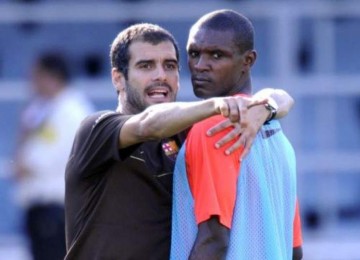 Pep Guardiola-Eric Abidal