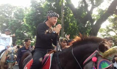 Pemerintah Kabupaten Bogor Jawa Barat akan menggelar peringatan Hari Jadi Bogor (HJB) ke-538 melalui rapat paripurna secara virtual (Foto: perayaan HJB Bogor tahun lalu)