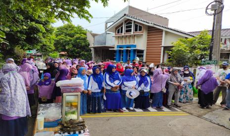 Perayaan milad Pimpinan Cabang (PC) Persaudaraan Muslimah (Salimah) Bojonggede ke-20 yang digelar Ahad pagi (9/10/2022).