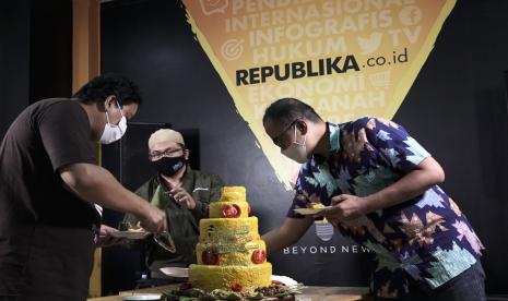 Perayaan milad Republika Online yang ke-25 tahun, 2020.