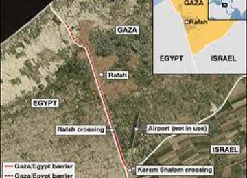 Perbatasan Rafah dengan Gaza