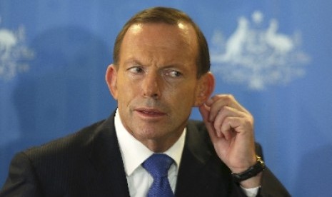 Perdana Menteri Australia, Tony Abbott.