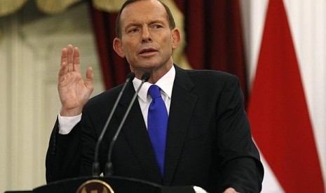 Perdana Menteri Australia, Tony Abbott.