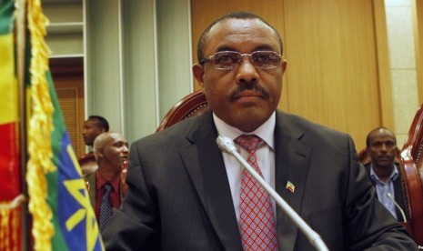 Perdana Menteri Ethiopia Hailemariam Desalegn 