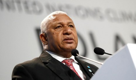 Perdana Menteri Fiji Frank Bainimarama.