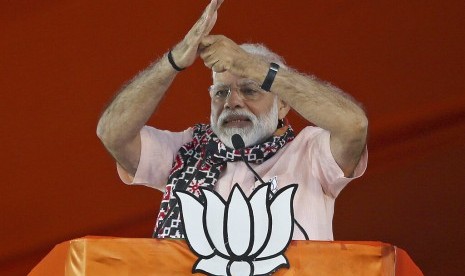 Perdana Menteri India Narendra Modi, 1 April 2019.