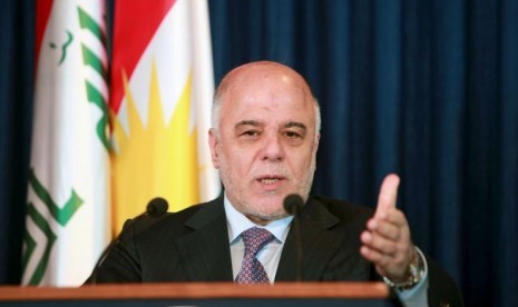 Perdana Menteri Irak, Haidar al-Abadi.