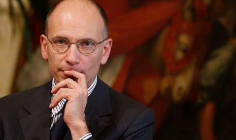 Perdana Menteri Italia, Enrico Letta.