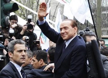 Perdana Menteri Italia Silvio Berlusconi