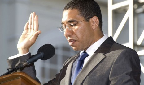 Perdana Menteri Jamaica Andrew Holness.