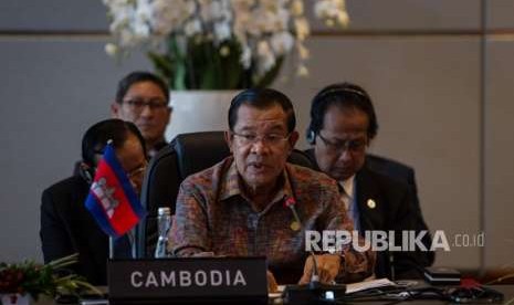 Perdana Menteri Kamboja Hun Sen 