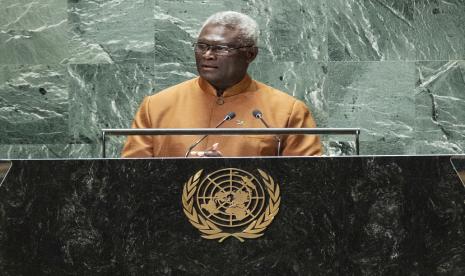 Perdana Menteri Kepulauan Solomon Manesseh Sogavare.