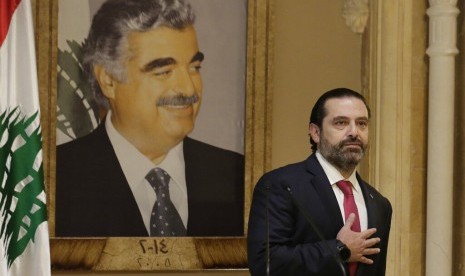 Perdana Menteri Lebanon Saad Hariri