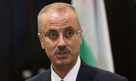 Palestinian Prime Minister Rami Hamdallah