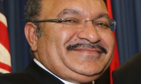 PM of Papua New Guineai Peter O'Neill (file photo)