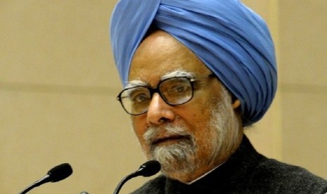 Perdana Menteri (PM) India Manmohan Singh