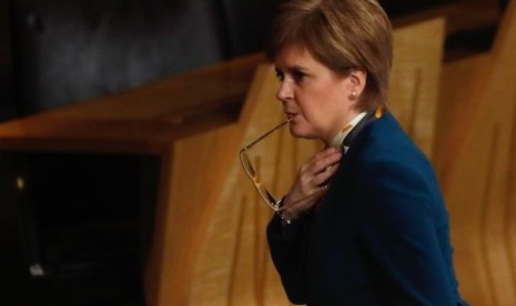 Perdana Menteri Skotlandia Nicola Sturgeon.