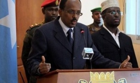 Presiden Somalia Mohamed Abdullahi Mohamed.