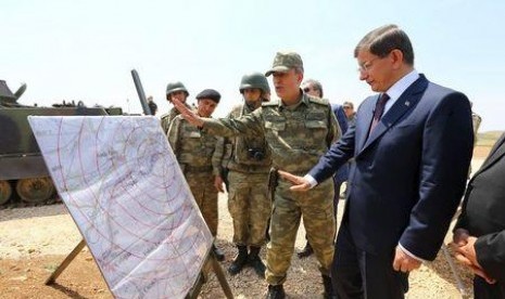 Perdana Menteri Turki Ahmet Davutoglu.