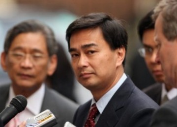 Perdana Menteri Thailand, Abhisit Vejjajiva