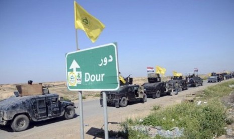 Perebutan kembali kota TIkrit dari tangan ISIS